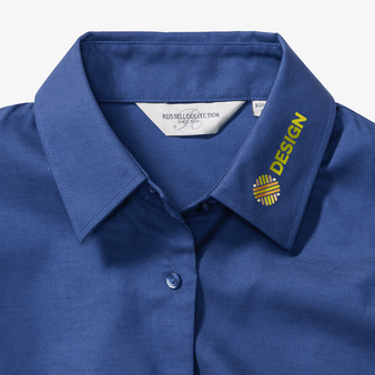 Langarmbluse, Oxford Tailored Fit - Russell