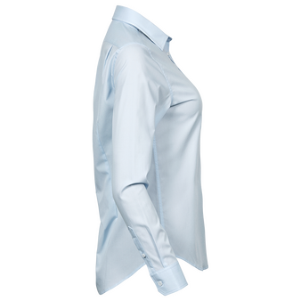 Langarmbluse, Tailored Fit - TEE JAYS, Seitenansicht