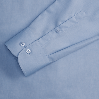 Langarmhemd, Herringbone Tailored Fit - Russell, Muster