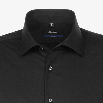 Langarmhemd, Popeline Tailored Fit - Seidensticker, Muster