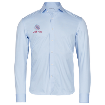 Langarmhemd, Stretch Tailored Fit - TEE JAYS, Vorderseite