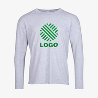 Langarmshirt, farbig bedruckt, Vorderseite