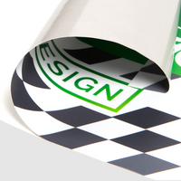 Langfristig haltbare Autoaufkleber details