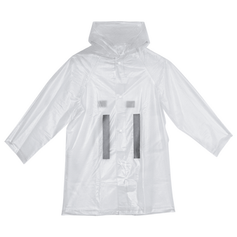 Langlebiger Kinder-Regenponcho aus TPU, ohne Werbeanbringung