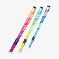 Lanyards mit Schnapp- und Sicherheitsverschluss mit einem Ring