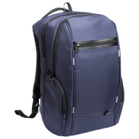 Laptop-Rucksack aus Nylon mit integriertem USB-Anschluss, Farbe blau