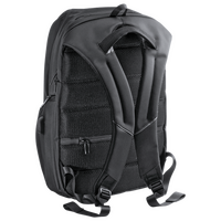 Laptop-Rucksack aus Nylon mit integriertem USB-Anschluss, Rückseite