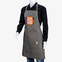 Schuerze, farbig bedruckt, motive