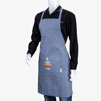 Schuerze, farbig bedruckt, motive