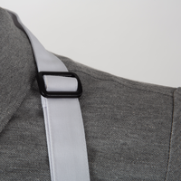 Latzschürzenn, weiß, Haltegurt