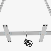 LED-Spannrahmen, Führung des Stromkabels