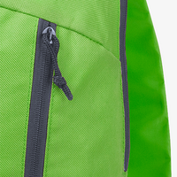 Leichter Tagesrucksack aus Polyester, 7 l, Detail Reißverschluss
