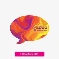 Stanzform, farbig bedruckt, Form