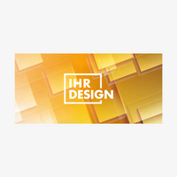 Leuchtplakat, farbig bedruckt, Gelb