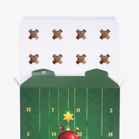 Lindt Lindor Tisch-AdvenLindt Lindor Tisch-Adventskalender, 4/0 farbig bedruckttskalender, 4/0 farbig bedruckt