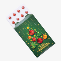 Lindt Lindor Tisch-Adventskalender, 4/0 farbig bedruckt