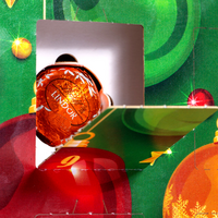 Adventskalender, farbig bedruckt, details