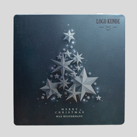 Lindt X-Mas Box, 4/0 farbig bedruckt (Deckel bedruckt), Vorderseite