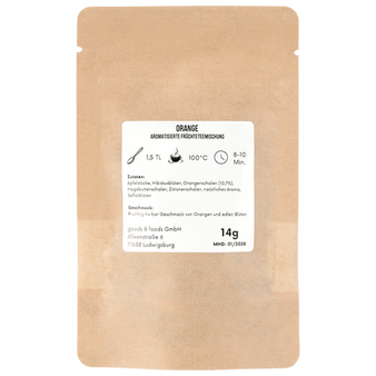 naturfarbene Doybag von hinten mit 14g Inhalt