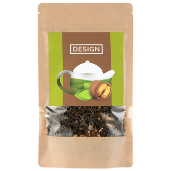 naturfarbene Doybag von vorne mit 70g Inhalt