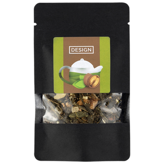 schwarze Doybag von vorne mit12g Inhalt 