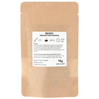 naturfarbene Doybag von hinten mit 15g Inhalt 