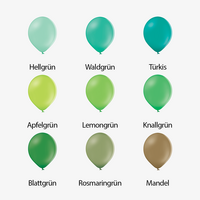 Luftballon Pastell 27 cm 