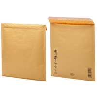 Luftpolstertasche (12 x 21,5 cm), haftklebend ohne Fenster, unbedruckt braun