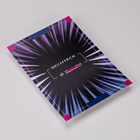 Ferrofolie, farbig bedruckt, Rechteck Format, liegend