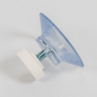 Schild, farbig bedruckt mit Saugnapf