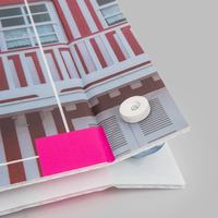 Schild, farbig bedruckt, liegend