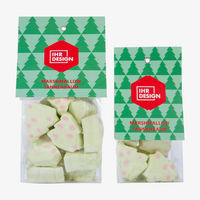 Marshmallow Tannenbäume im Folienbeutel, 2 verschiedene Beutelgrößen