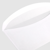 Maschinenkuvertierhüllen DIN lang quer, nassklebend mit Fenster, beidseitig 4/4 farbig bedruckt, Lasche