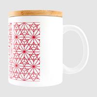 Tasse bedruckt seitlich