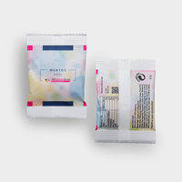 Mentos Dragees, bedruckt, Vorderseite, Rueckseite