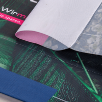 Planen, farbig bedruckt, liegend mit Oese