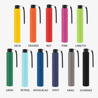 Mini-Slim-Taschenschirm, 4/0-farbig, 3 Segmente bedruckt