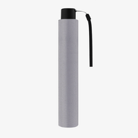 Mini-Taschenschirm mit Einkaufstasche aus RPET