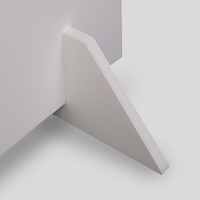 Trennwand, Leichtschaum, Standfuss, 100 x 180 cm, unbedruckt, Standuss, Detail