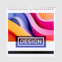 Monatskalender, Quadrat (148 x 148 mm)