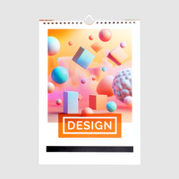 Monatskalender, DIN B2 hoch