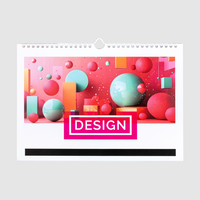 Monatskalender, DIN A6 quer