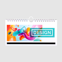 Monatskalender, DIN lang quer