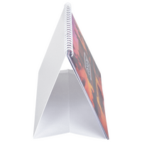 Monatstischkalender zum Aufstellen 13 Blatt DIN lang quer, Aufsteller