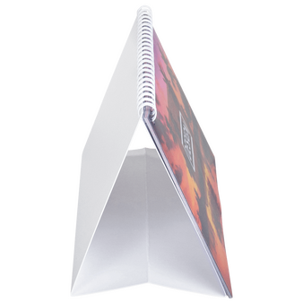 Monatstischkalender zum Aufstellen 13 Blatt Eigene Größe, Aufsteller