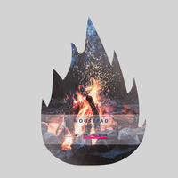 Mousepad, farbig bedruckt, Feuer Form, liegend