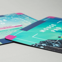 Mousepad, farbig bedruckt, liegend