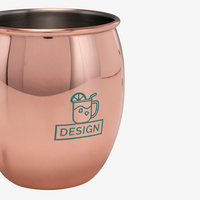 Nahaufnahme einfarbiger Tampondruck von vorne