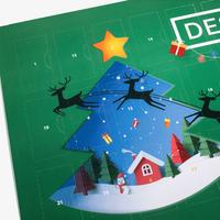 Multi Adventskalender: Lindt HELLO Mini Sticks, 4/0 farbig bedruckt