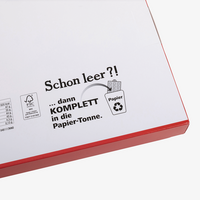 Multi Adventskalender: Lindt Lindor Kugel, 4/0 farbig bedruckt